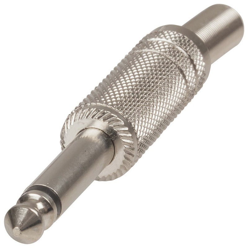 6.5mm Mono METAL Plug