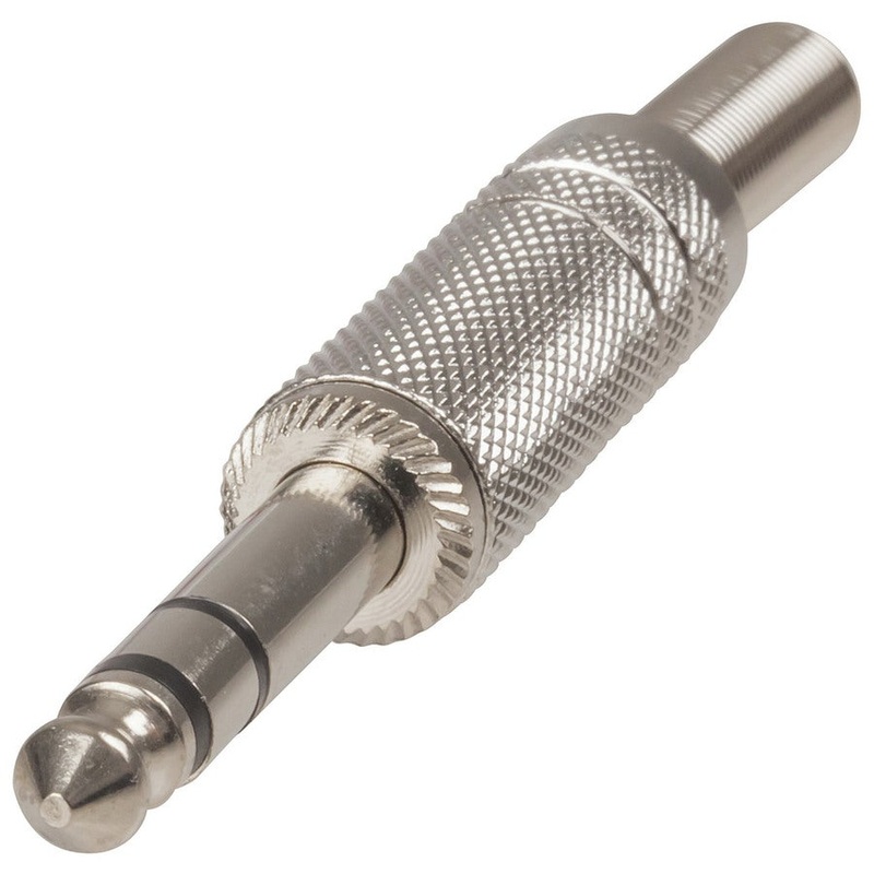 6.5mm Stereo METAL Plug
