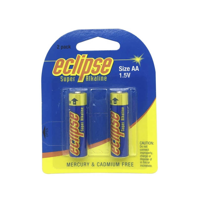 Eclipse AA Alkaline Batteries - Pk. 2