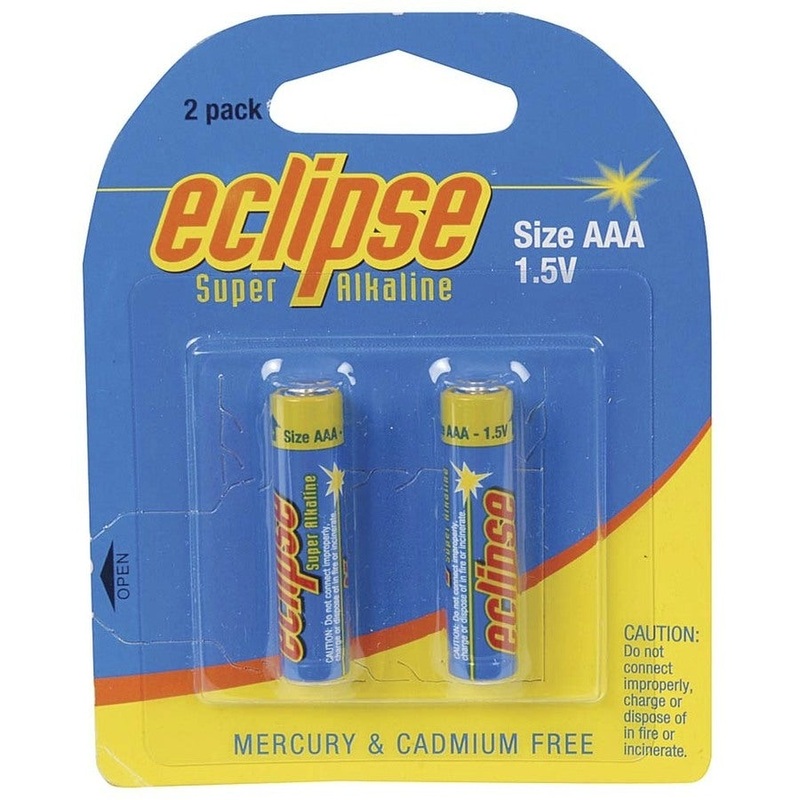 Eclipse AAA Alkaline Batteries - Pk. 2