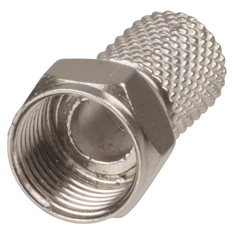 F59 TYPE TWIST-ON Plug Suits RG-6 Cable
