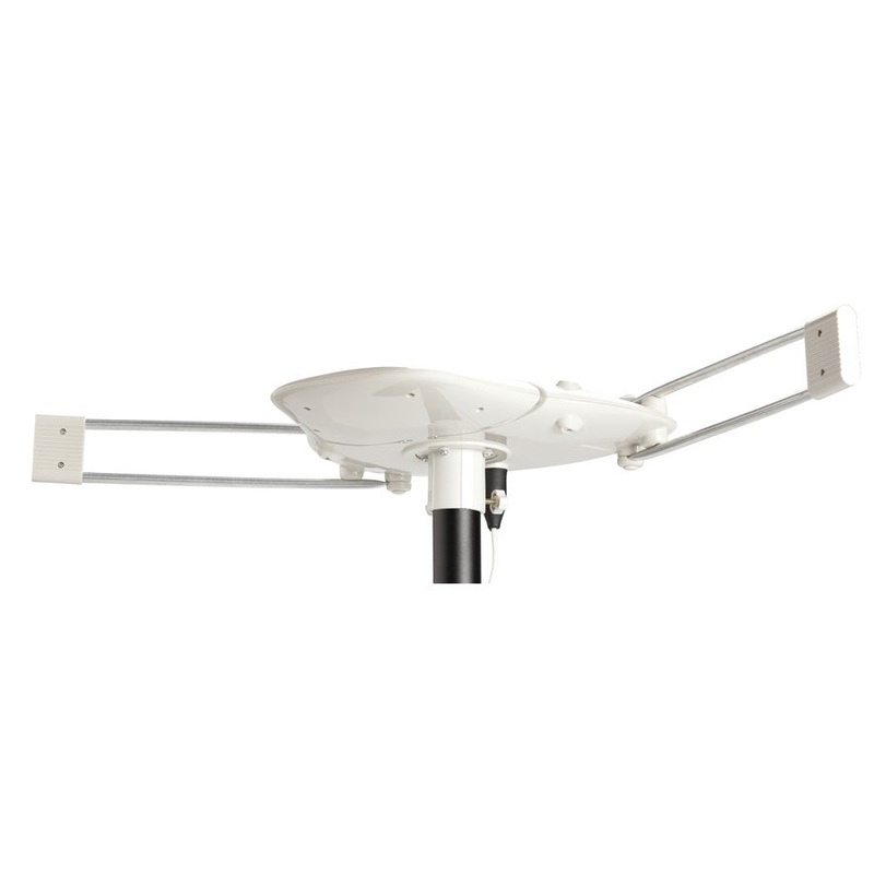 Outdoor UHF/VHF TV Antenna with rotation motor