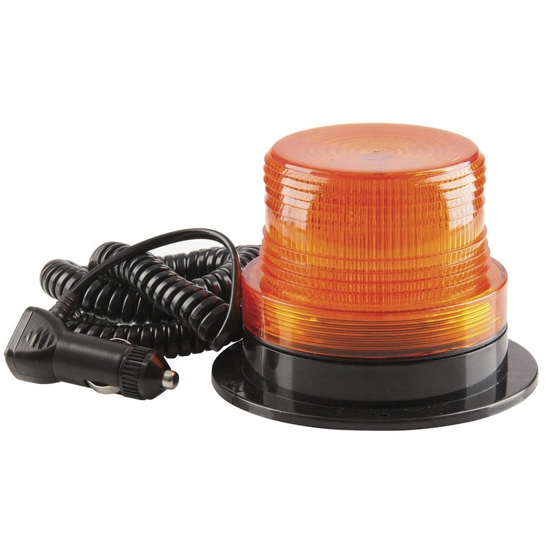 12VDC LED Strobe Light with Magnetic Base for Cars