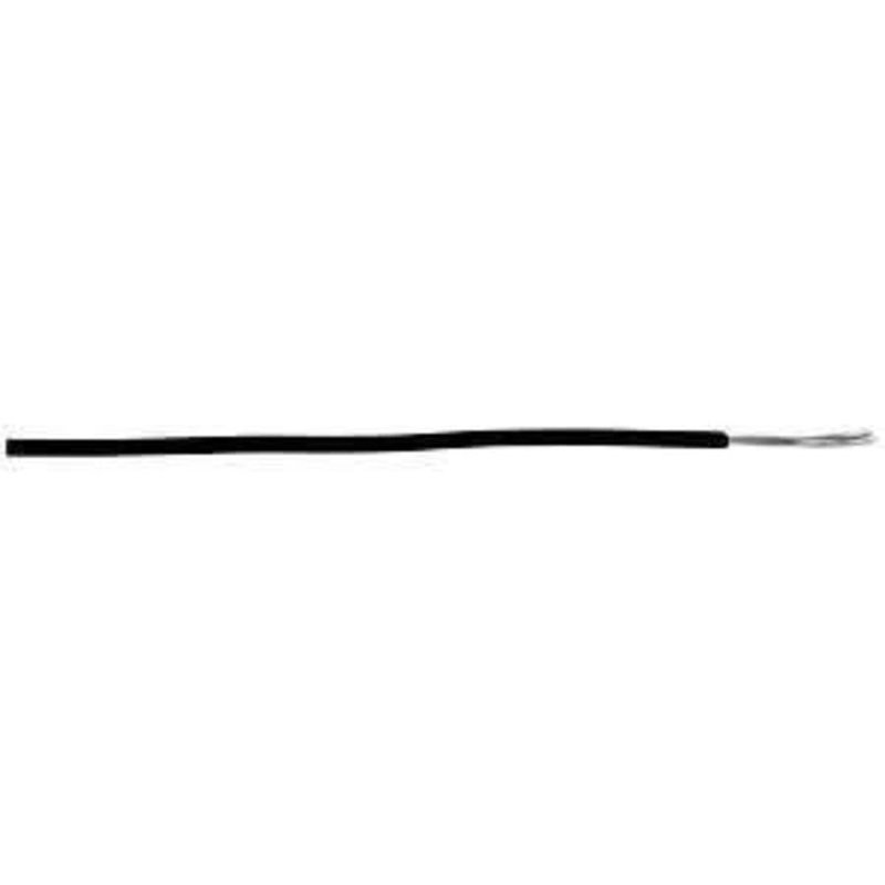 Black Flexible Light Duty Hook-up Wire - Sold per metre