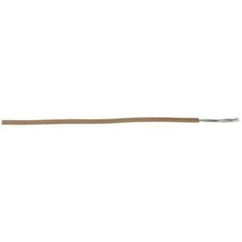 Brown Flexible Light Duty Hook-up Wire - Sold per metre