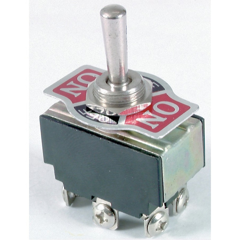 DPDT Heavy Duty Centre Off Standard Toggle Switch