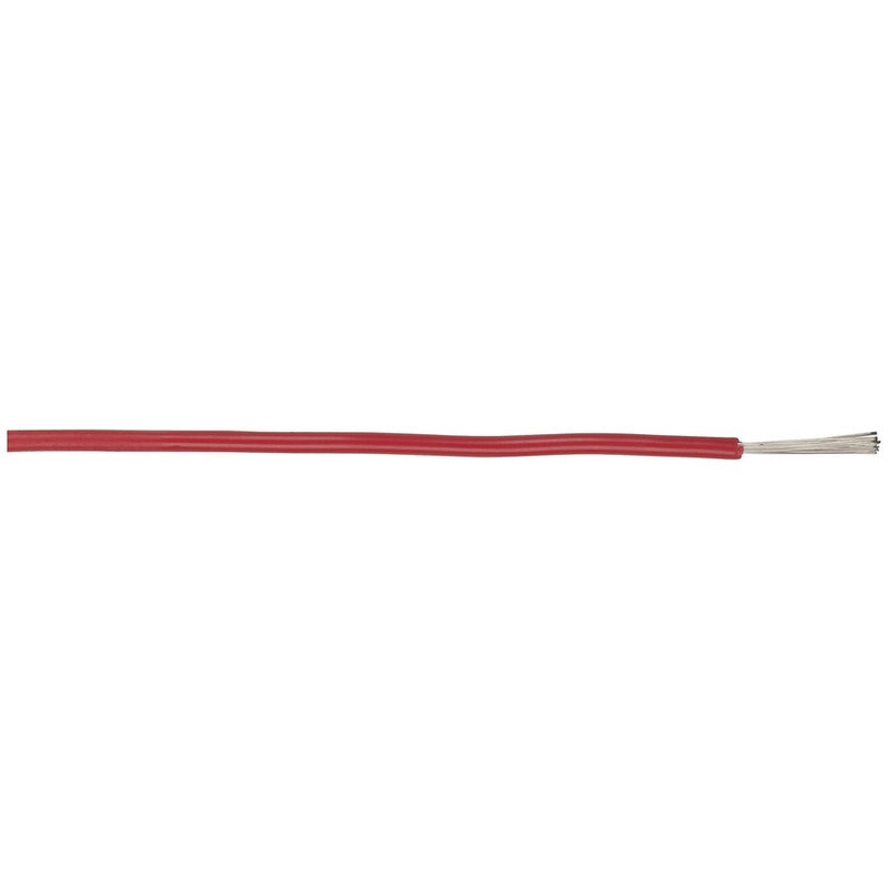 Red Heavy Duty Hook-up Wire - Sold per metre