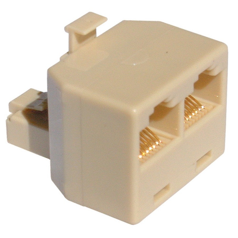 RJ45 Double Adaptor YT6082