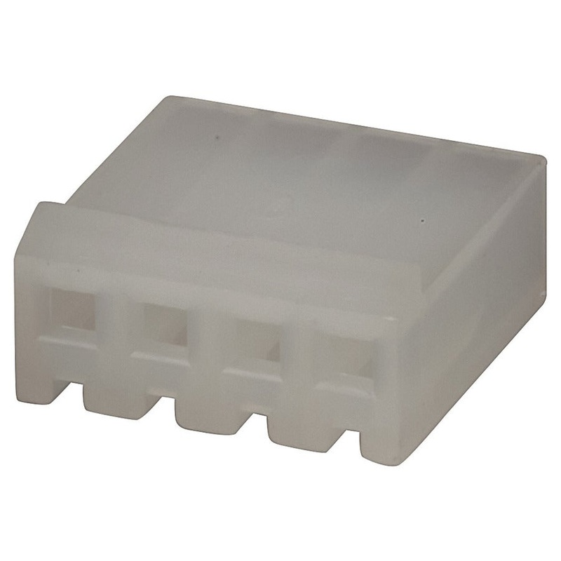 4 Pin 0.156 Header with crimp pins - 3.96 pitch