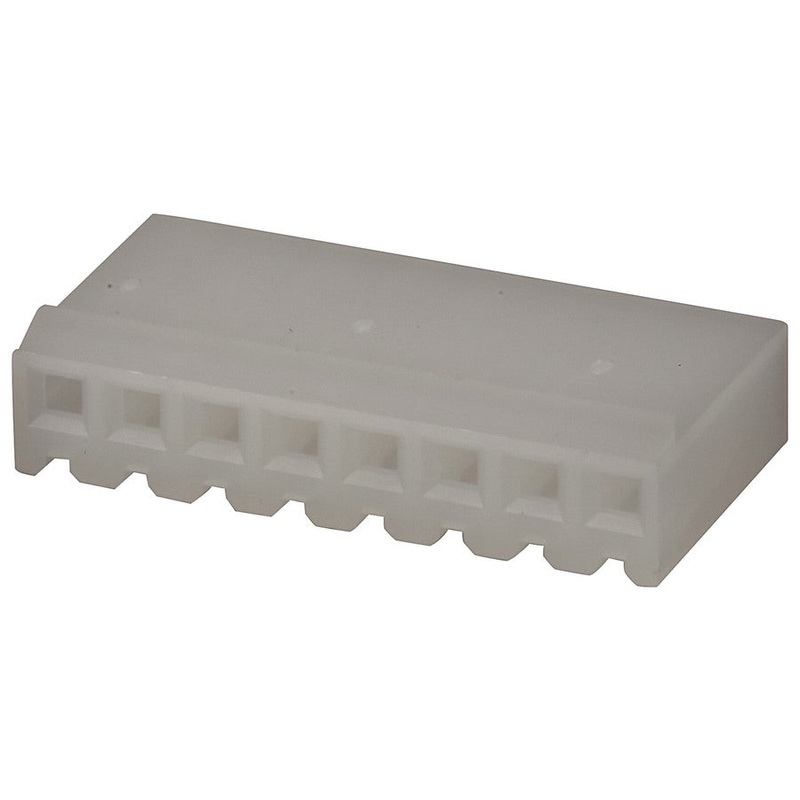 8 Pin 0.156 Header with crimp pins - 3.96 pitch