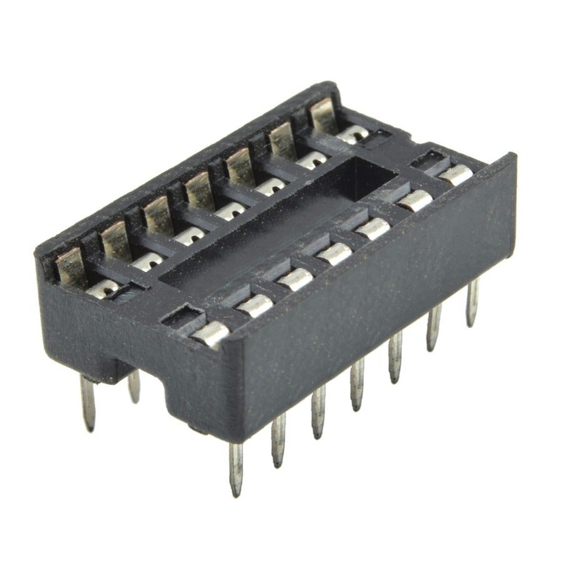 14 Pin Production (Low Cost) IC Socket