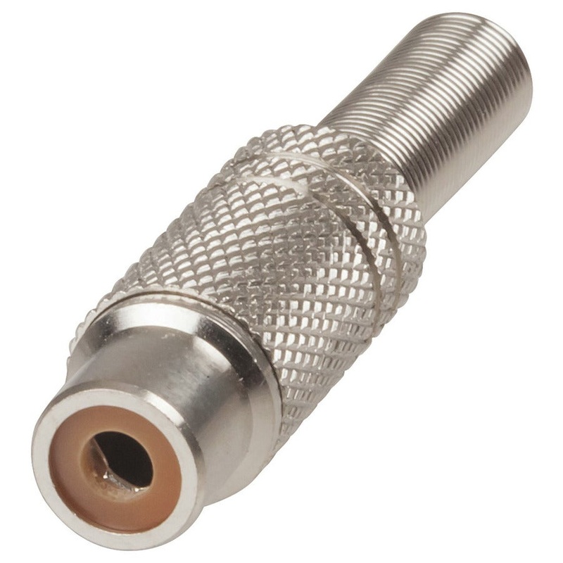 RCA METAL Line Socket WITH SPRING