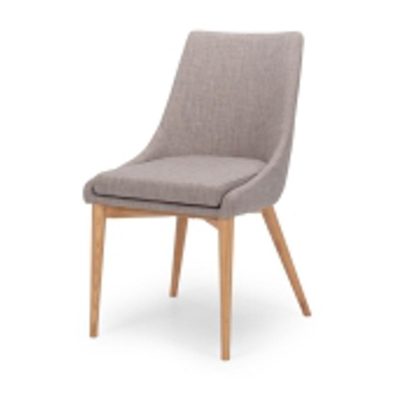 Furniture By Design Eva Dining Chair LIGHT GREY PLEVALGRE