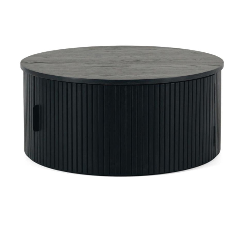 Furniture By Design Palliser Round Coffee Table (Black Oak)