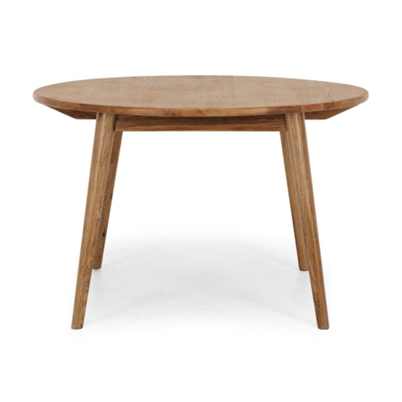 Furniture By Design Reeves Dining Table 120 Rd (Smoked Oak)