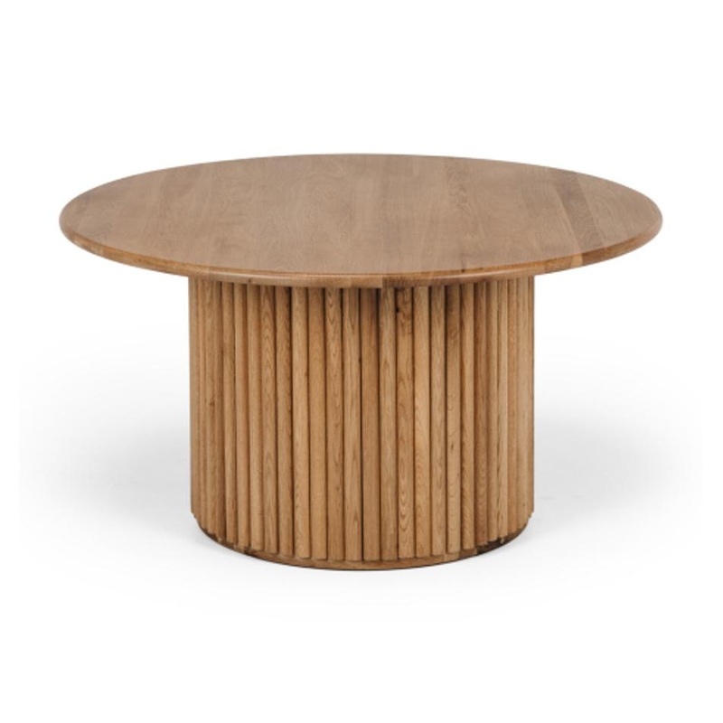 Furniture By Design Rho Coffee Table 85rd (Natural Oak) BRMOONCOF850O