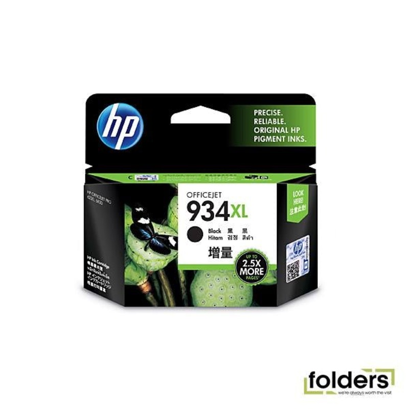 HP #934 Black XL Ink C2P23AA