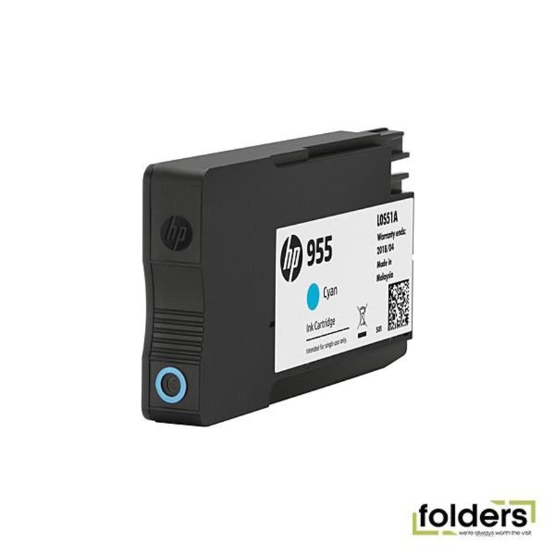 HP #955 Cyan Ink L0S51AA