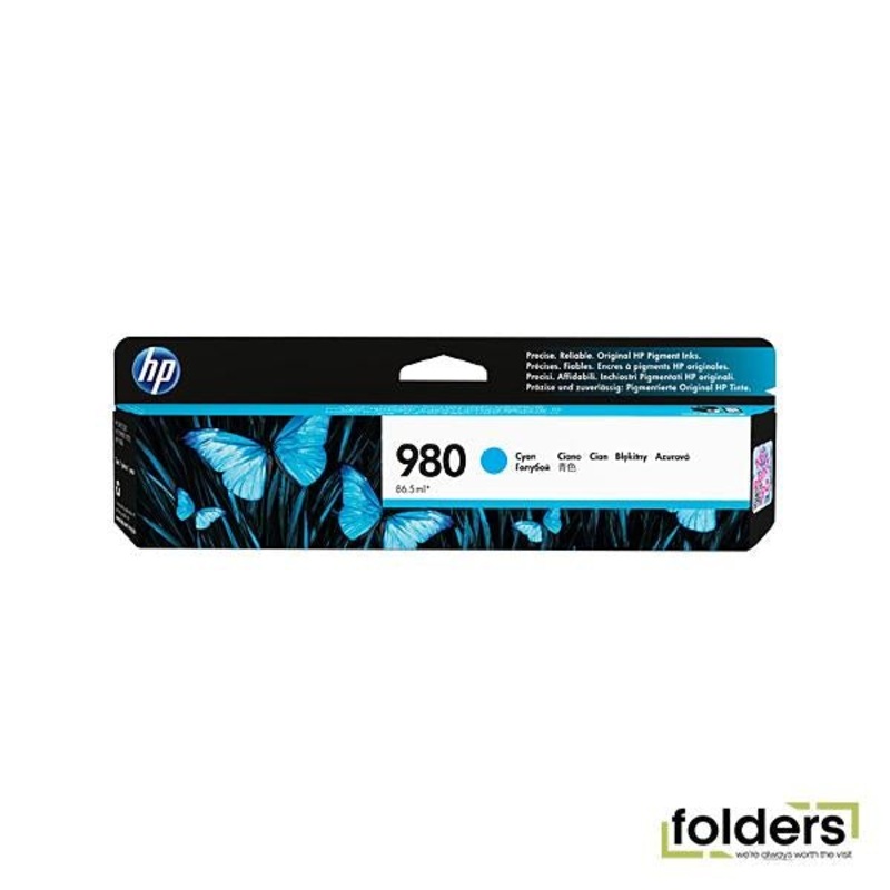 HP #980 Cyan Ink Cartridge D8J07A