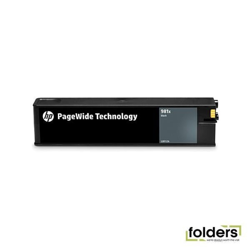 HP #981X Black Ink Cartridge L0R12A