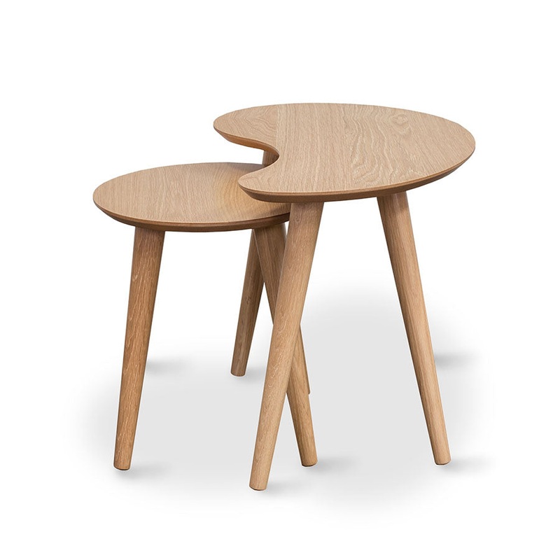 Oslo Oak Nest of Tables
