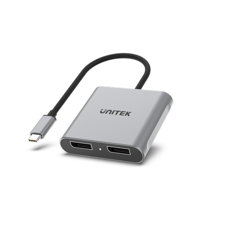 Unitek Usb-C To Dual Displayport 8K Adapter V1404A