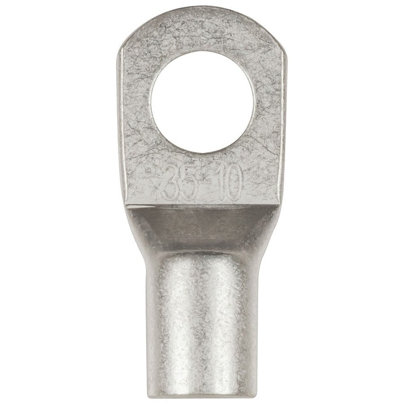 10mm Non-Insulated Eye Terminal 35mm2 - Pk2