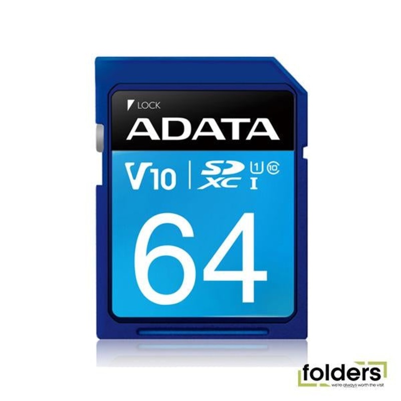 ADATA Premier UHS-I V10 SDXC Card 64GB