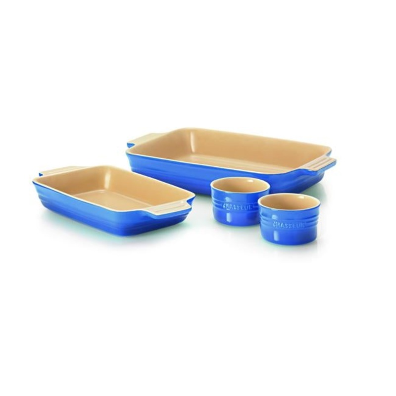 Chasseur La Cuisson 4Piece-Baker Set Blue