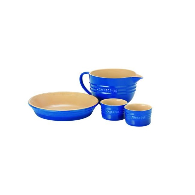 Chasseur La Cuisson 4Piece-Baking Set Blue