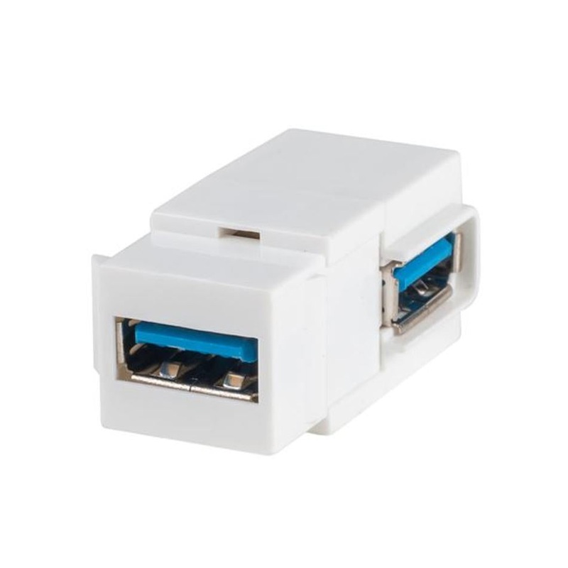 Dynamix Usb 3.0 Keystone Jack Usb-A Female To Right Angled