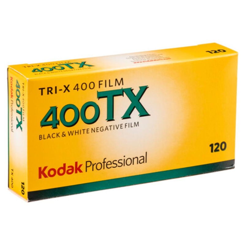 Kodak Tri-X 400 Iso Black And White 120 Film 5 Pack - Expired KOD8662
