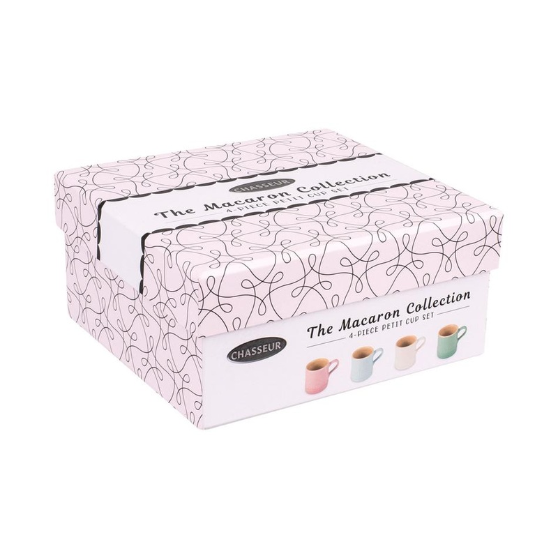 Macaron Collection 4-Piece Petit Cup Set