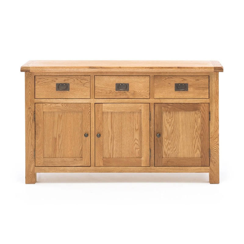Salisbury White Oak Buffet Cabinet