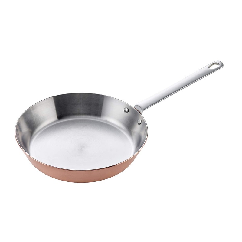 Fry Pan 10.25 Maitre D Induction Copper