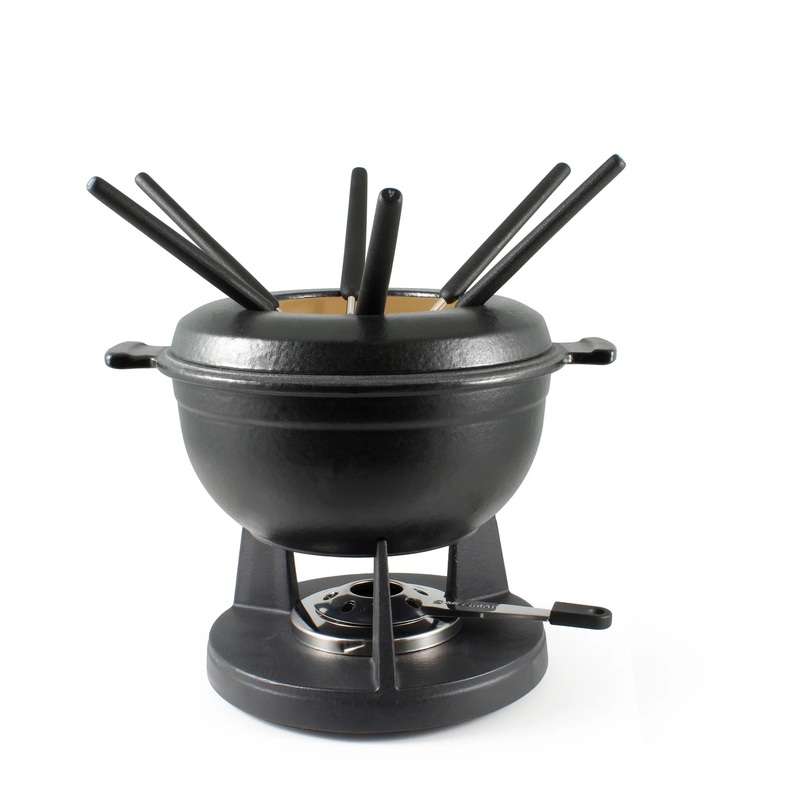 Lucerne Fondue Set - Black