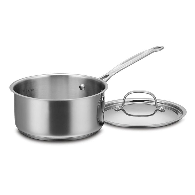 Sauce Pan 2qt w/ Cover (!D$)