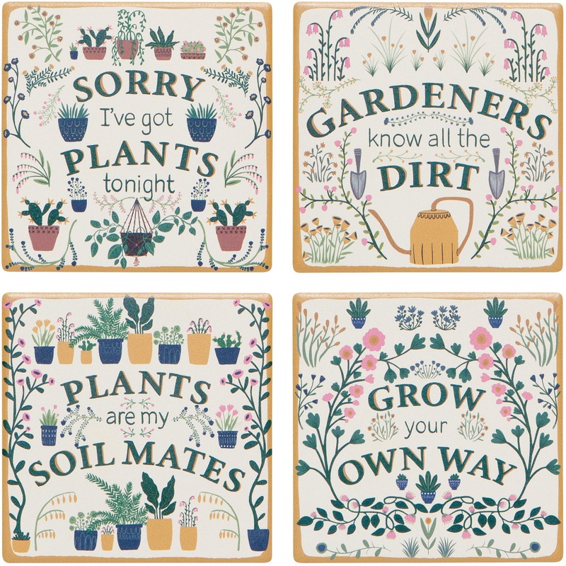 Soak Up Coasters - Smarty Plants
