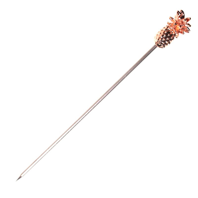 Cocktail Pick Copper Pineapple
