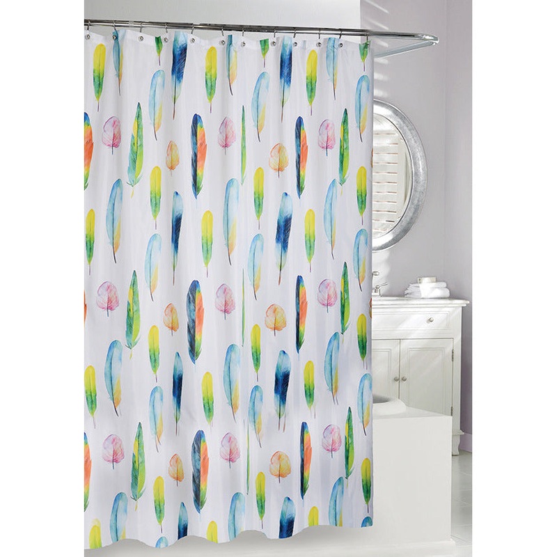 Fresh Feathers Shower Curtain