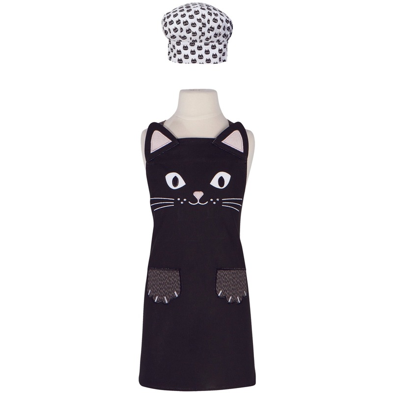 Kids Apron Set - Daydream Cat