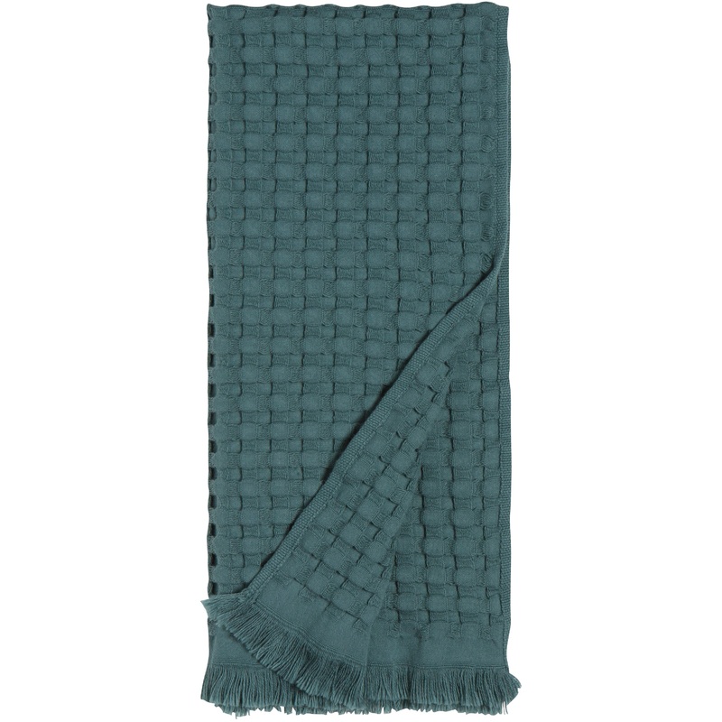 Organic Cotton Waffle Towel - Spruce
