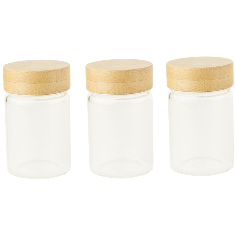 Pebbly Jar Set Round