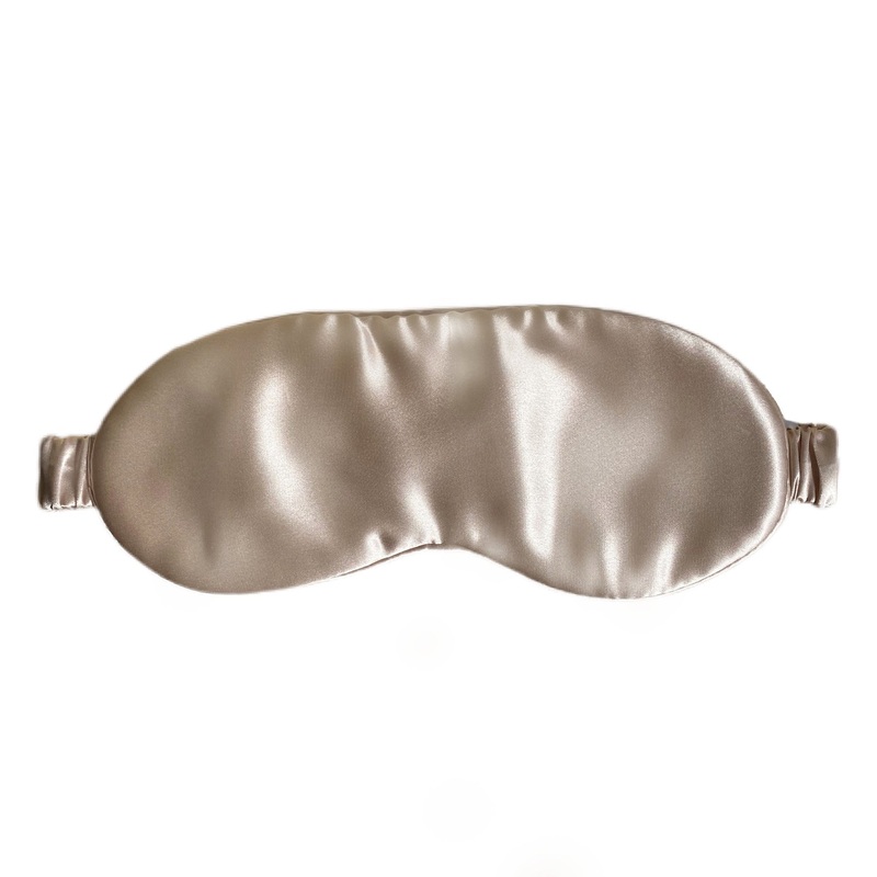 Silk Eye Mask - Champagne