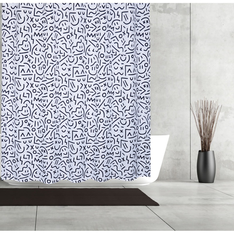 Symbols Shower Curtain