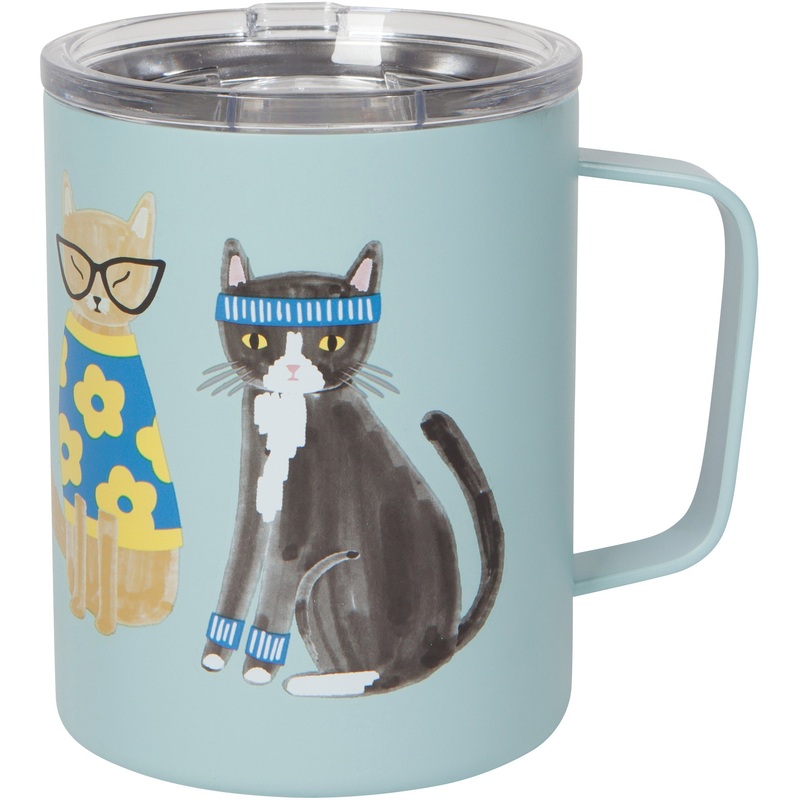 Travel Mug - Feline Fine