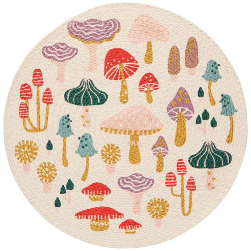 Braided Placemat - Mushroom Gems