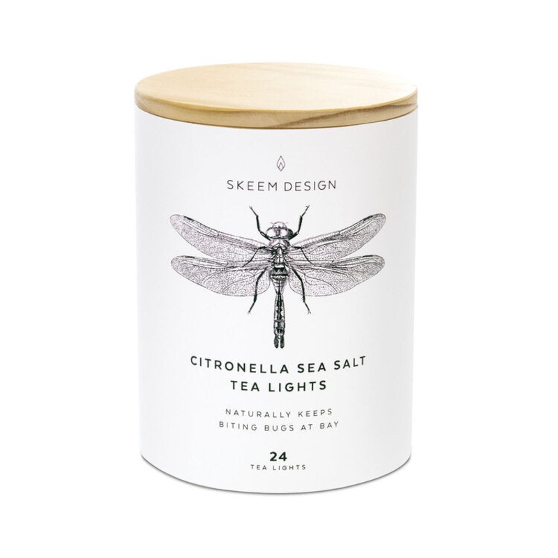 Citronella Tea Lights - Sea Salt