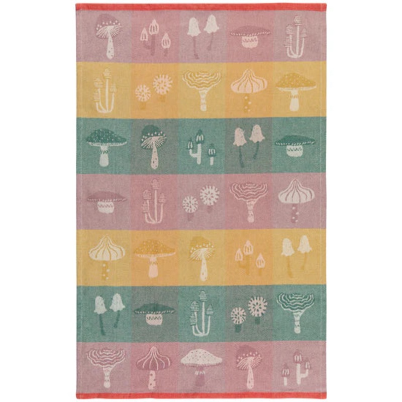 Jacquard Dishtowel - Mushroom Gems