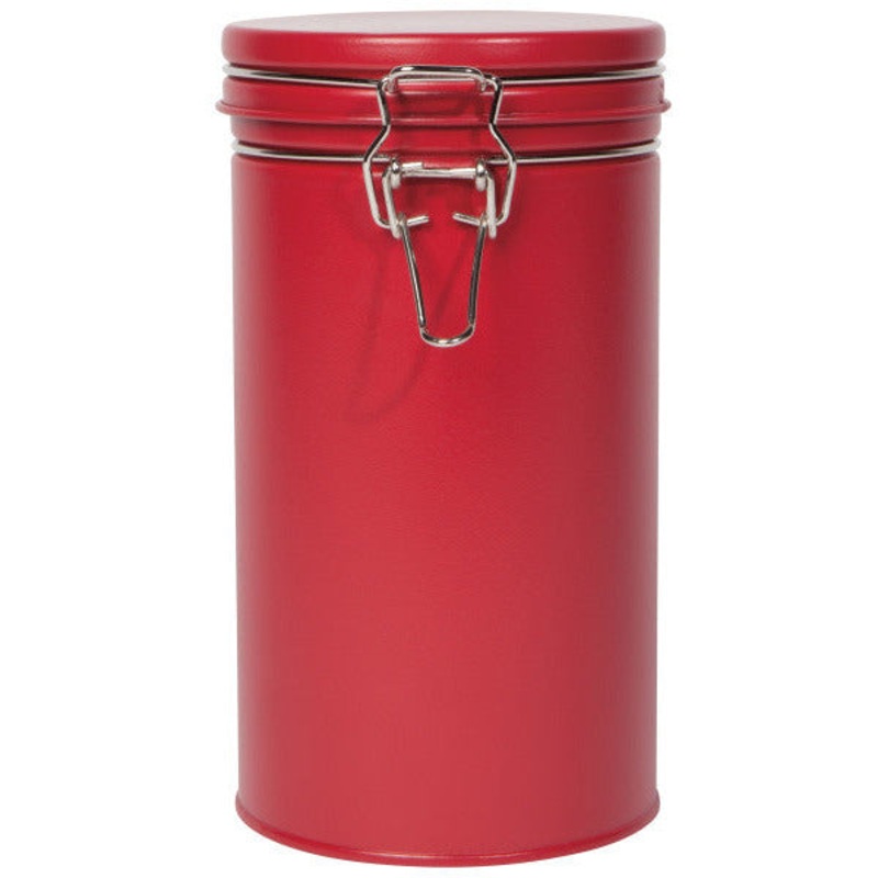 Large Steel Canister - Carmine
